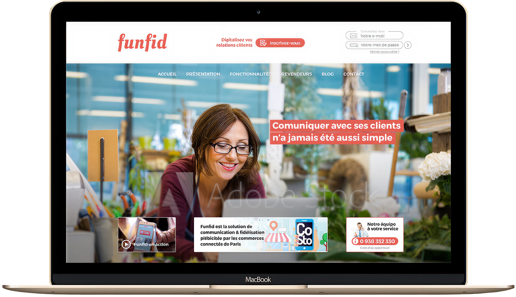 Mise en avant de la plateforme de fidélité Funfid