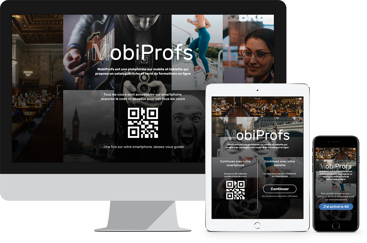 Création d'un parcours utilisateur wifi vers data