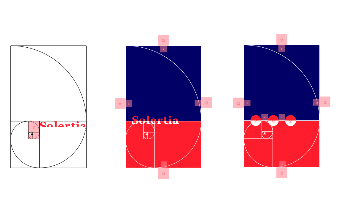 Construction du logo institutionnel de Solertia.digital